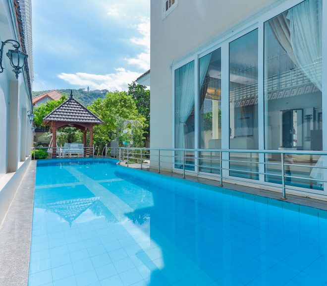 #5 Biệt thự (villa) Vũng Tàu có hồ bơi đẹp, gần biển Bãi Sau, Chí Linh, Long Cung…cho thuê nghỉ dưỡng giá rẻ