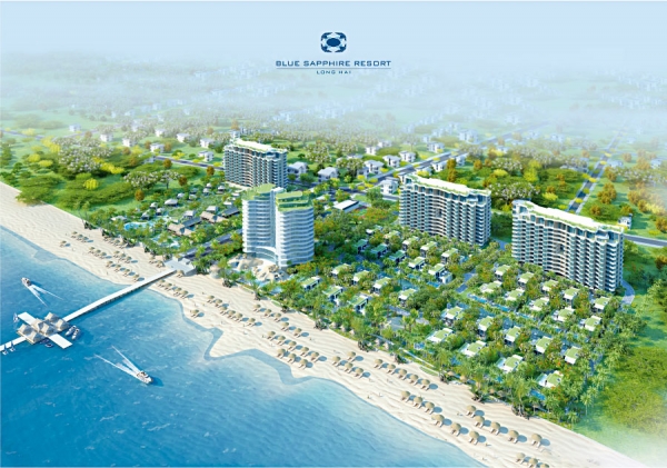 #4 biệt thự villa Blue Sapphire Vũng Tàu (Aria Resort) cho thuê giá rẻ, đẹp, gần biển chỉ từ 4,500,000/đêm